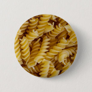Badge Rond 5 Cm Pasta Fusilli Noodles