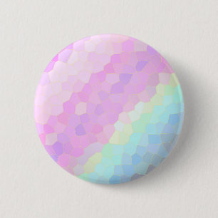Badge Rond 5 Cm Pastel Mosaic