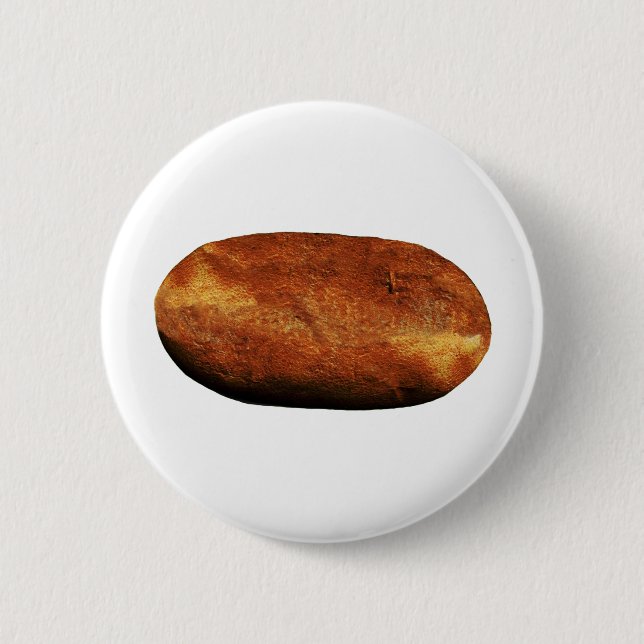 Badge Rond 5 Cm Patate chaude (Devant)