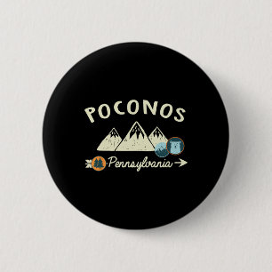 Badge Rond 5 Cm Patches de randonnée drôles de montagne de dessin
