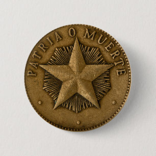 Badge Rond 5 Cm Patria o Muerte