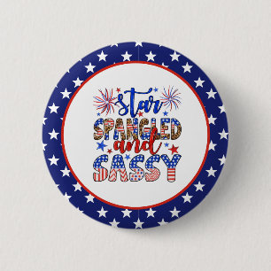 Badge Rond 5 Cm Patriotique Et Sastique