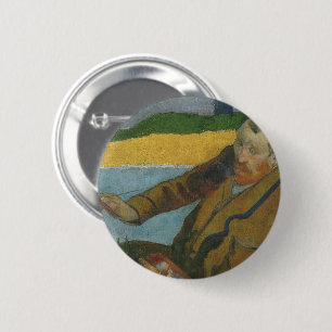 Badge Rond 5 Cm Paul Gauguin Vincent van Gogh peinture tournesols