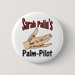 Badge Rond 5 Cm paume-pilote