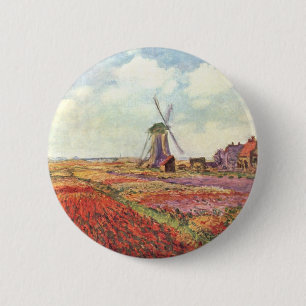 Badge Rond 5 Cm Pays-Bas - Monet