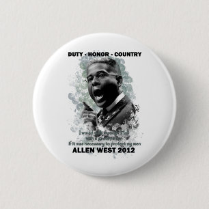 Badge Rond 5 Cm Pays d'honneur de devoir