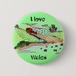 Badge Rond 5 Cm Pays gallois