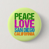 Peace Love San Diego Californie