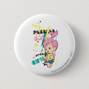 Badge Rond 5 Cm PEBBLES™ 80s Punk