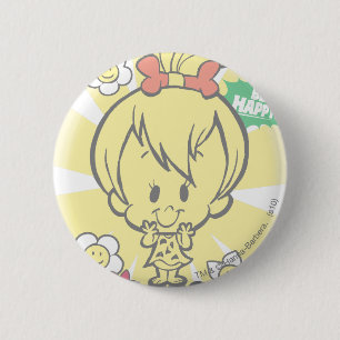 Badge Rond 5 Cm PEBBLES™ Miss Wonderful