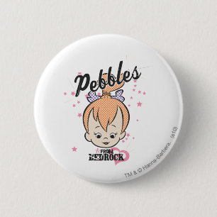Badge Rond 5 Cm PEBBLES™ Stars and Hearts