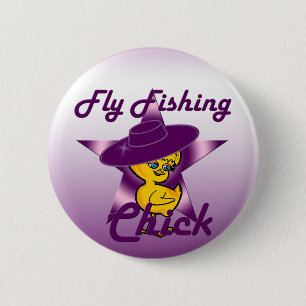 Badge Rond 5 Cm Pêche à la mouche #9