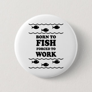 Badge Rond 5 Cm Pêche drôle