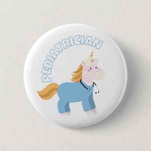 Badge Rond 5 Cm Pédiatre, pédiatre, pédiatre, équipe de pédiatres