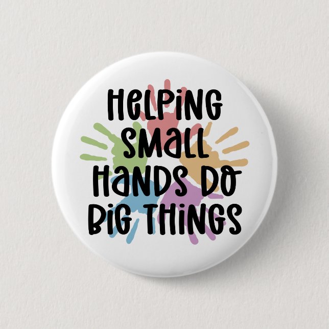 Badge Rond 5 Cm Pediatric OT ergothérapeute OT Dons (Devant)