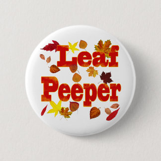 Badge Rond 5 Cm Peeper de feuille