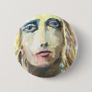 Badge Rond 5 Cm Peine