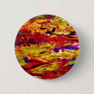 Badge Rond 5 Cm Peinture abstraite