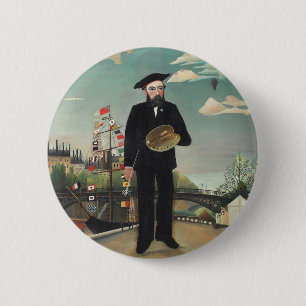 Badge Rond 5 Cm Peinture de Henri Rousseau