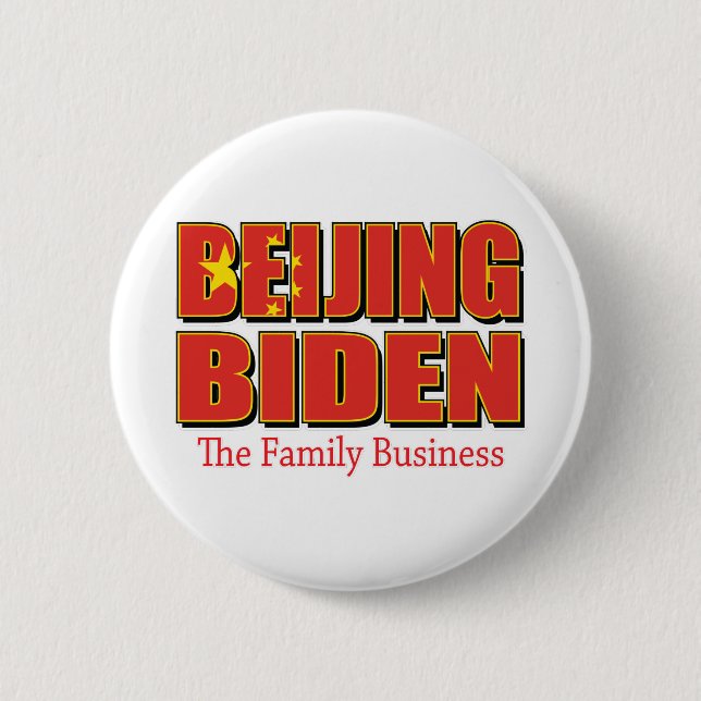 Badge Rond 5 Cm Pékin-Biden-La-Famille-Entreprise- (Devant)