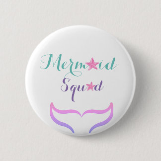 Badge Rond 5 Cm Peloton de sirène