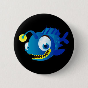 Badge Rond 5 Cm Penny le piranha
