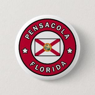 Badge Rond 5 Cm Pensacola Florida