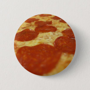 Badge Rond 5 Cm pepperoni pizza