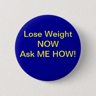 Badge Rond 5 Cm Perdez le poids