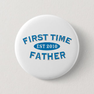 Badge Rond 5 Cm Père 2010 de première fois