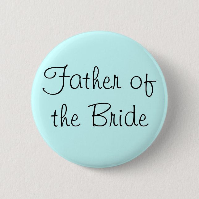 Badge Rond 5 Cm Père de la mariée (Devant)