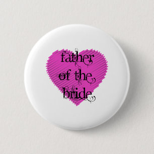Badge Rond 5 Cm Père de la mariée