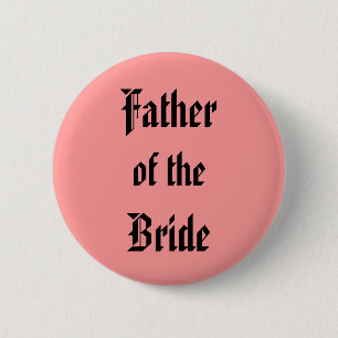Badge Rond 5 Cm Père de la mariée