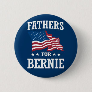 BADGE ROND 5 CM PÈRES POUR BERNIE SANDERS