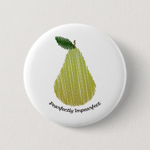 Badge Rond 5 Cm Perle parfaitement impeccable
