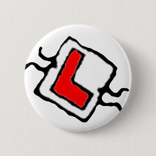 Badge Rond 5 Cm Permis de conduire