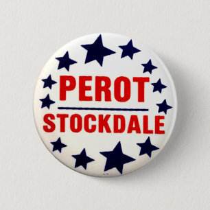 Badge Rond 5 Cm Perot-Stockdale - bouton