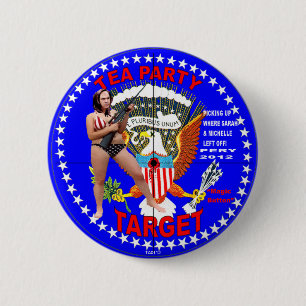 Badge Rond 5 Cm Perry 201216 - Bouton