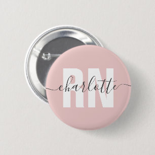 Badge Rond 5 Cm Personalized RN Registered Nurse Graduation Gifts