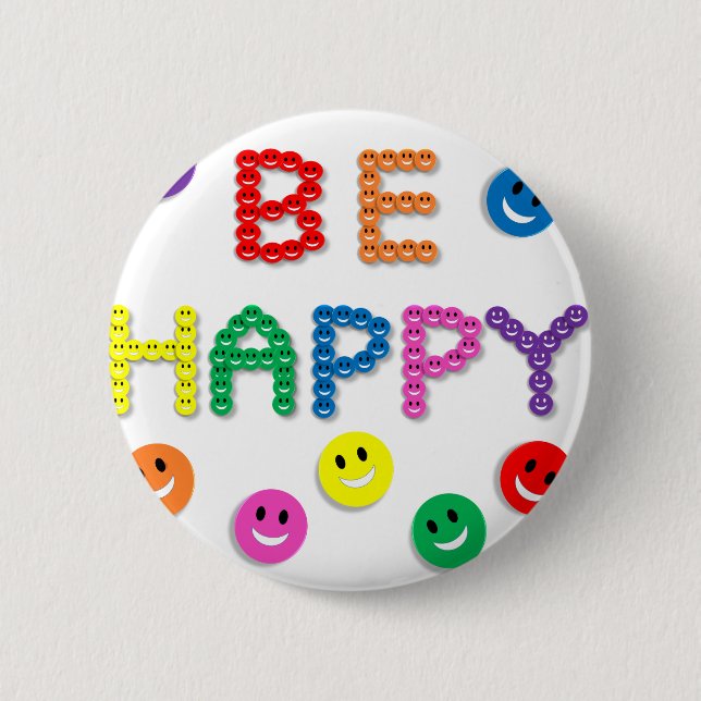 Badge Rond 5 Cm personnalisation faites-le vous-même Anniversaires (Devant)