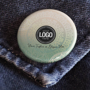 Badge Rond 5 Cm Personnaliser le logo de l'entreprise Elégant Yo
