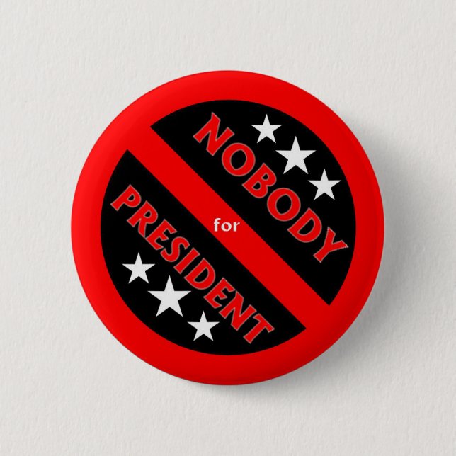 Badge Rond 5 Cm Personne pour le bouton de président (Devant)