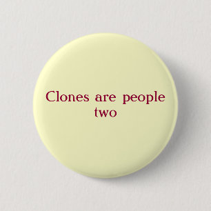 Badge Rond 5 Cm Personnes copiées