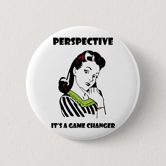 Badge Rond 5 Cm Perspective (Devant)