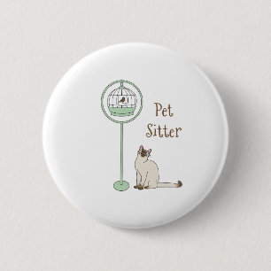Badge Rond 5 Cm Pet Sitter