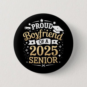 Badge Rond 5 Cm Petit ami fier d'une remise de diplômes de promoti