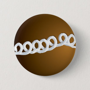 Badge Rond 5 Cm Petit gâteau de chocolat