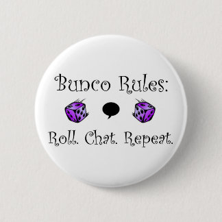 Badge Rond 5 Cm Petit pain. Conversation. Répétition