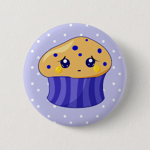 Badge Rond 5 Cm Petit pain triste