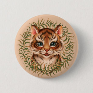 Badge Rond 5 Cm Petit tigre